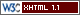 Valid XHTML 1.1